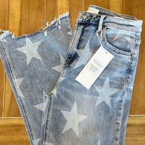 RISEN high rise, straight leg 13/31